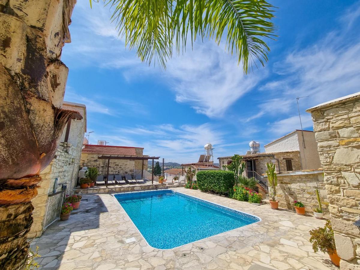 Appartement Athena'S Pool Oasis à Skarinou Extérieur photo