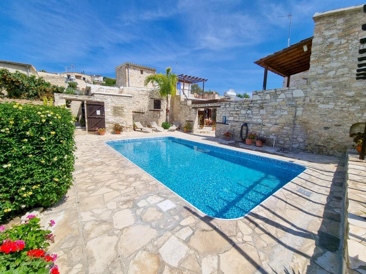 Appartement Athena'S Pool Oasis à Skarinou Extérieur photo