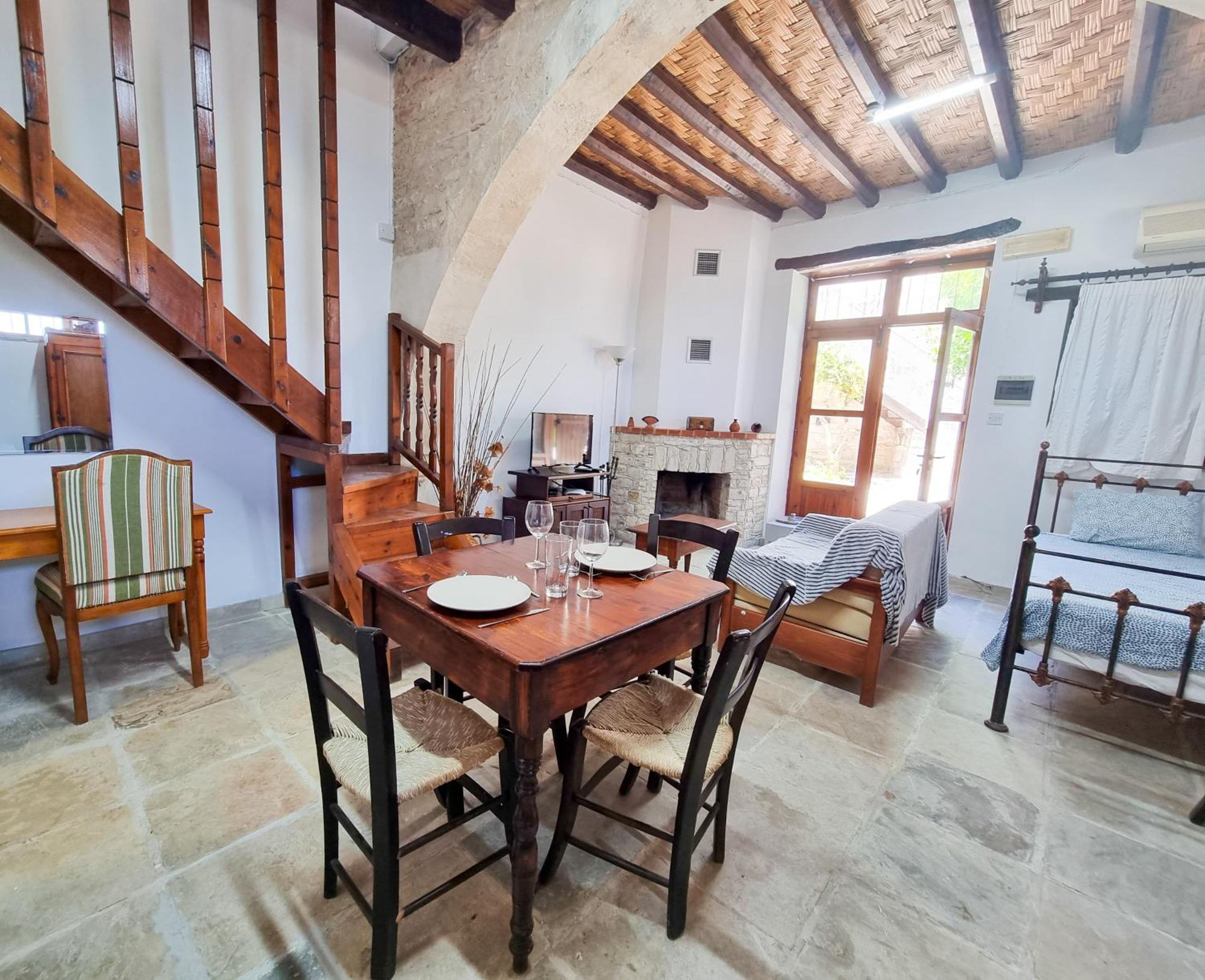 Appartement Athena'S Pool Oasis à Skarinou Extérieur photo